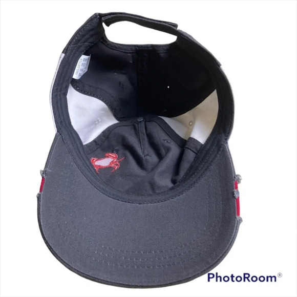 Crazy For Crabs Washington Hat hook and loop adjustable strap - Picture 3 of 4